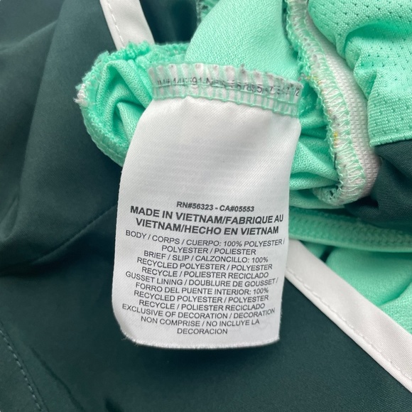 Nike Tempo‎ Brief Lined Dri-Fit Green Running Shorts - Picture 9 of 9